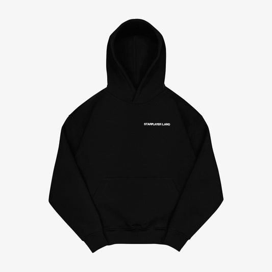 Black StarPlayer Land Pull Over Hoodie